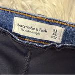 Abercrombie & Fitch  Maternity Ankle Straight Jeans 12R Distressed Photo 5