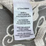 En Crème Boho Sheer Embroidery Lace Pullover Blouse Cream Medium Photo 10