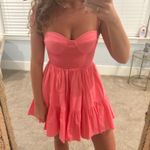 STAUD  Pink Mini Dress Photo 2
