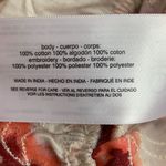 Sam Edelman Scarlette Button Front Crop Peplum Embroidered Top Size Large Photo 11