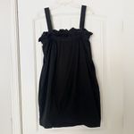 Everlane The Paperbag Dress Black Photo 5