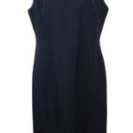 Evan Picone Black Label Black Sheath Dress Size 10 Photo 0