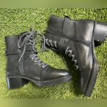 NWT E8 by MIISTA Black Leather lace Photo 1