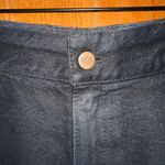 Bongo  Vintage Black Denim Maxi Skirt Photo 1