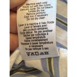 Veronica Beard  Women's Netto Tee Size Small Hydrangea/Multi  Striped Ruched Arms Photo 6