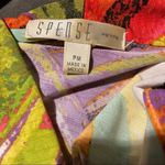 SPENSE, women’s Multicolored Top, Size Petite Medium, Sleeveless, Plunging neckline Photo 5