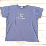 Chip & Pepper Chippendales Women’s L/G Purple Short Sleeve Short Humor Funny 100% Cotton Large Photo 0