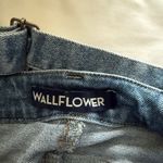 Wall Flower  Women’s Denim Shortalls size large Photo 8