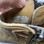 Musse & Cloud  Athya Tan Leather Western Bootie Ankle Boot US Womens Size 5 EU 36 Photo 9