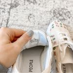 Free People Catch Me If You White Mirror Combo Crochet Sneakers Photo 7