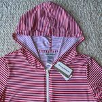 Tommy Bahama Breaker Bay Stripe Long Sleeve Hooded Rashguard Pink XS / 4 Photo 3