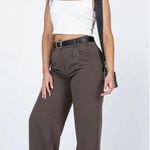 Princess Polly  Archer Pants Dark Brown Photo 2