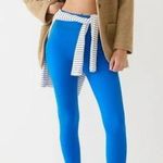 J.Crew  Workout Yoga 25" Leggings Royal Blue Size XXS NEW Photo 0