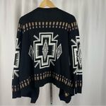 Freeway Apparel Freeway Small Wool Blend Tribal Hi-Low Knit Waterfall Cardigan Sweater Buttery Photo 1