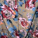 Dizzire one piece shorts jumpsuit with vneck and back zip size medium Tan Photo 6