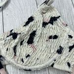 Missguided Womens Size 4 Bikini Top Crinkle Tie Front New Swimsuit Underwire‎ Photo 1