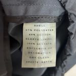 Ann Taylor  Womens Jacket Puff Collar and Sleeves Zipper Pockets Gray Size Medium Photo 7