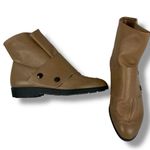 Vtg 1985 EUC Bloomingdale's Women's Tan Leather Boots Made in France Sz 8 w/ Box Photo 0