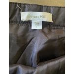 Garnet Hill  Women's 8 Dark Purple Gray Velour Midi Skirt Bubble Hem Lagom Witchy Photo 4