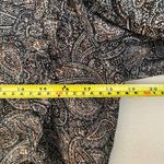 MISA Los Angeles  Albertina Black Paisley Ruffle Long Sleeve Blouse Glam size XS Photo 7