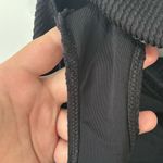 Aerie  Crinkle Cut Out One Shoulder One Piece Swimsuit‎ Black XL Photo 3