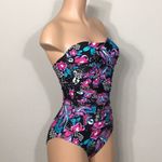 Anne cole floral twist front swimsuit. NWT Photo 2