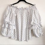 Le Tote x Olivia Culpo Off the Shoulder Top Size Small Photo 1