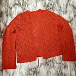 The Limited  Y2K Sz M Wool Blend Shrug Rusty Orange Boho Witchy Fairycore Softy Photo 2