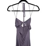 Bec & Bridge Kai Strappy Cutout Maxi Dress In Ash Lilac Purple Photo 6