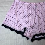 Rene Rofe Polka Dot Pink Lace Trimmed Sleepwear Set Size Large Photo 8