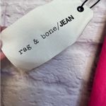 Rag and Bone High Rise Skinny Jeans Size 24 In Bull Pink. NEW. Photo 7
