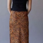 Urban Outfitters Edy Satin Midi Skirt NWT Size S Photo 3