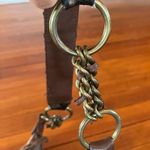 Chi Boho Brown Leather with Snake Skin Handle And Magnetic Snake Skin Closure. Photo 4