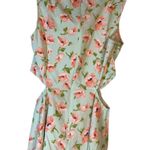 Day & Night Baby Blue Pink Floral Cut Out Sleeveless Dress Women Sz Med Photo 10
