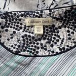 Coldwater Creek  Blue White Floral Embroidered Jacket Petite 14 14P Photo 6