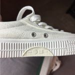 Coolway  White Canvas Sneakers NWOT Size 8 Neutral Preppy Classic Minimalist Photo 8