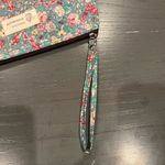 Natural Style Floral Zip Wristlet Cosmetic Makeup Bag Photo 5