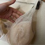 Soma  032201 ivory nude lightest lift lace plunge bra 38DDD Photo 2