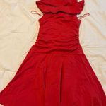 Abercrombie & Fitch Off-The-Shoulder Ruched Mini Dress Photo 2