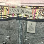 Zana Di  Dark Gray Ankle Jeans with Lace-Up Detail Photo 2