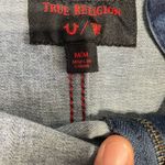 True Religion  Women's X Manchester United Skinny Stretch Denim Overall Jumpsuit Photo 10