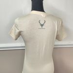 Bella Canvas Bucked Up Beige Short Sleeve Logo Tee Photo 2