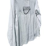 ALLSAINTS All Saint Long Sleeve White 100% Cotton Women's T-Shirt Size Medium Photo 3