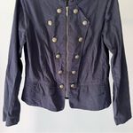 Dress Barn  Navy Blue Military Style Jacket Large Photo 2