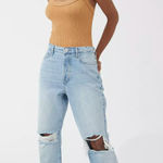 BDG  Urban Outfitters‎ Slim Straight Distressed Jeans Size 32 Street Grunge 90s Photo 0