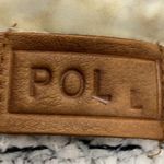 POL Lace-Up Chenille Sweater L White and Black Oversized Photo 3