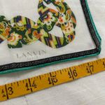 Squiggle boarder print bandana 0418 White Photo 3