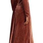 Tanya Taylor  Laureen Velvet Wrap Dress Rosewood 4 Photo 1