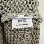 Eileen Fisher Medium Open Knit Beige Top Scoop Dolman Beach Neutral Vacation Photo 7