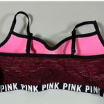 Victoria's Secret Victoria’s Secret Cheetah Leopard Print Sports Bra Crop Top Bralette Size L ♥️⛓️ Photo 3